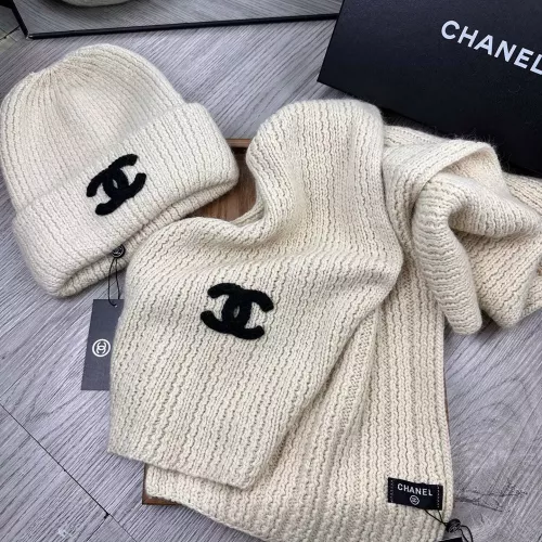 Replica Chanel Hat and Scarf Set #1372240 $52.00 USD for Wholesale