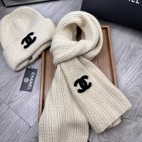 Replica Chanel Hat and Scarf Set #1372240 $52.00 USD for Wholesale