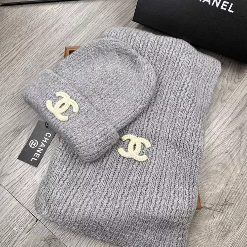 Chanel Hat and Scarf Set #1372241 $52.00 USD, Wholesale Replica Chanel Hat and Scarf and Glove Set