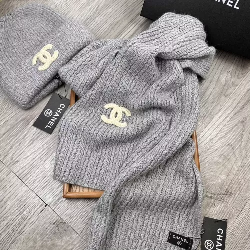 Replica Chanel Hat and Scarf Set #1372241 $52.00 USD for Wholesale