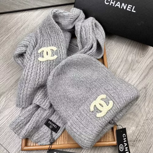 Replica Chanel Hat and Scarf Set #1372241 $52.00 USD for Wholesale