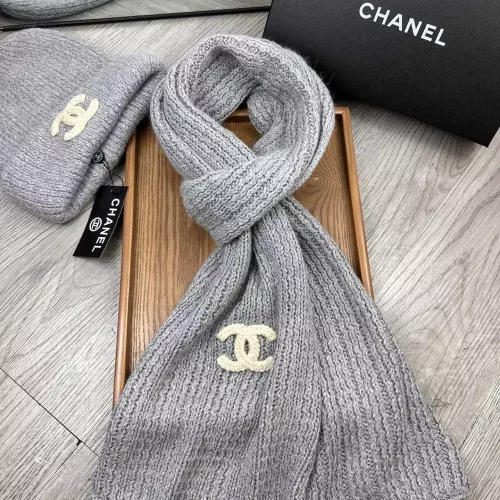 Replica Chanel Hat and Scarf Set #1372241 $52.00 USD for Wholesale