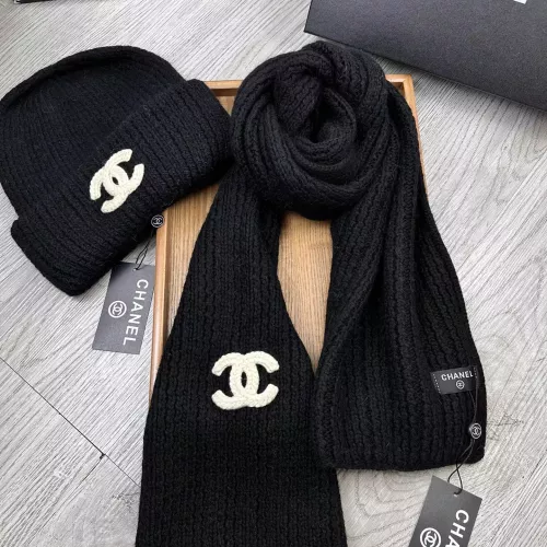 Replica Chanel Hat and Scarf Set #1372242 $52.00 USD for Wholesale