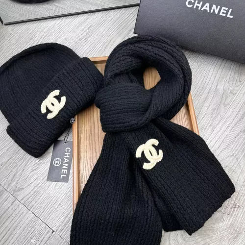 Replica Chanel Hat and Scarf Set #1372242 $52.00 USD for Wholesale