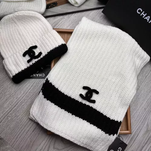 Chanel Hat and Scarf Set #1372243 $52.00 USD, Wholesale Replica Chanel Hat and Scarf and Glove Set