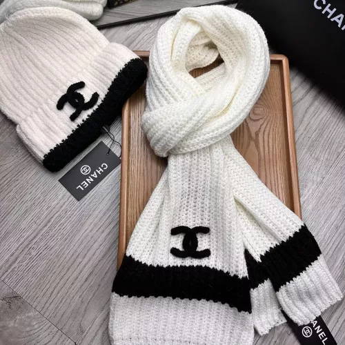 Replica Chanel Hat and Scarf Set #1372243 $52.00 USD for Wholesale