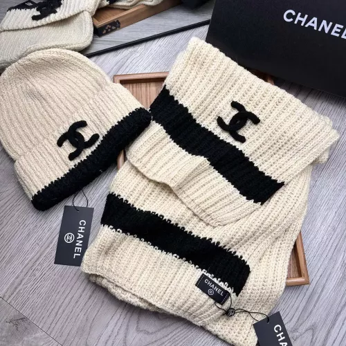 Replica Chanel Hat and Scarf Set #1372244 $52.00 USD for Wholesale