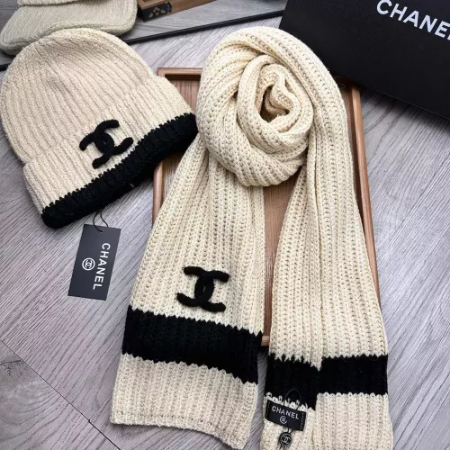 Replica Chanel Hat and Scarf Set #1372244 $52.00 USD for Wholesale