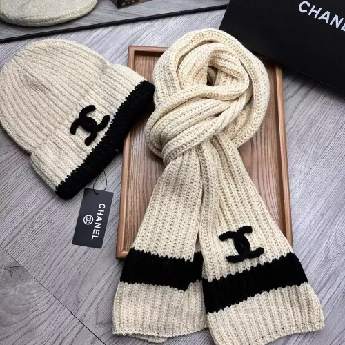 Replica Chanel Hat and Scarf Set #1372244 $52.00 USD for Wholesale