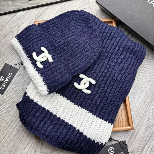 Replica Chanel Hat and Scarf Set #1372246 $52.00 USD for Wholesale