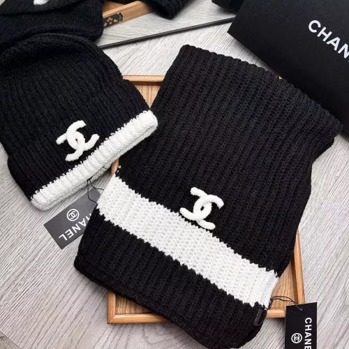 Chanel Hat and Scarf Set #1372247 $52.00 USD, Wholesale Replica Chanel Hat and Scarf and Glove Set