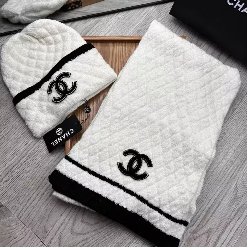 Chanel Hat and Scarf Set #1372248 $52.00 USD, Wholesale Replica Chanel Hat and Scarf and Glove Set