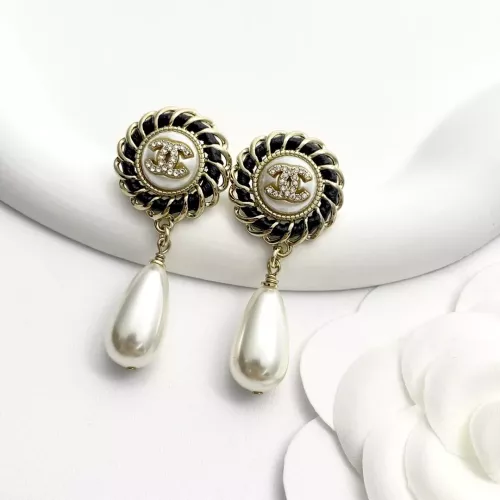 Replica Chanel Earrings For Women #1372285 $32.00 USD for Wholesale