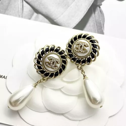 Replica Chanel Earrings For Women #1372285 $32.00 USD for Wholesale