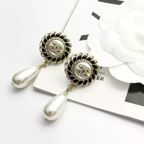Replica Chanel Earrings For Women #1372285 $32.00 USD for Wholesale