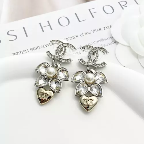 Replica Chanel Earrings For Women #1372292 $38.00 USD for Wholesale