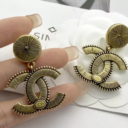 Replica Chanel Earrings For Women #1372295 $38.00 USD for Wholesale