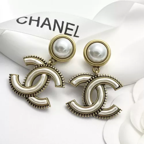 Replica Chanel Earrings For Women #1372295 $38.00 USD for Wholesale