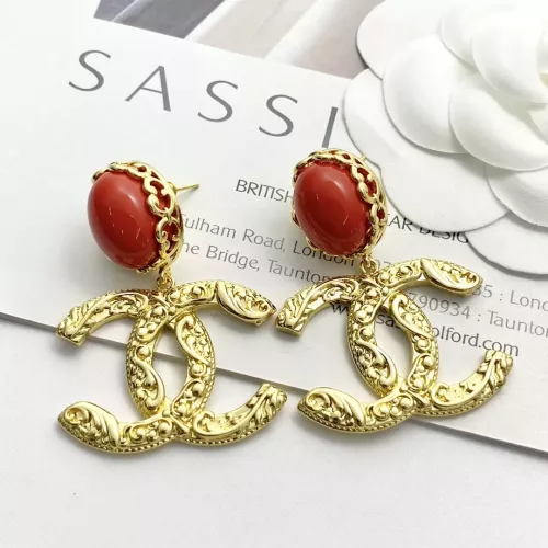 Replica Chanel Earrings For Women #1372301 $34.00 USD for Wholesale