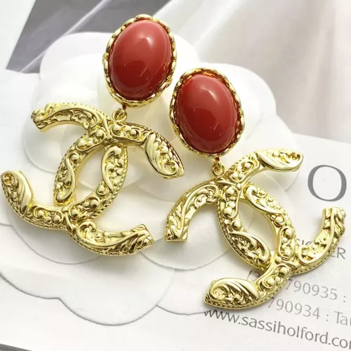 Replica Chanel Earrings For Women #1372301 $34.00 USD for Wholesale