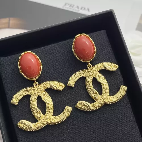 Replica Chanel Earrings For Women #1372301 $34.00 USD for Wholesale