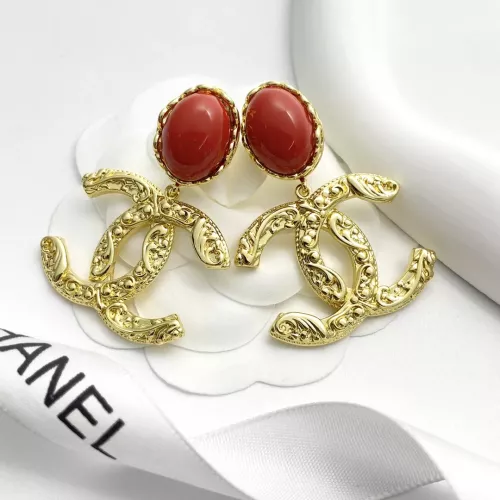 Replica Chanel Earrings For Women #1372301 $34.00 USD for Wholesale