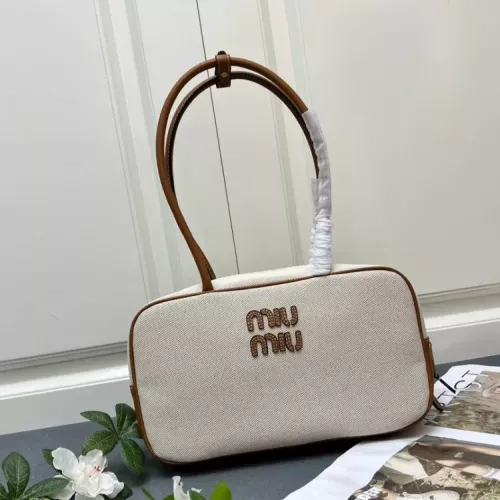 MIU MIU AAA Quality Shoulder Bags For Women #1372528 $92.00 USD, Wholesale Replica MIU MIU AAA Quality Shoulder Bags