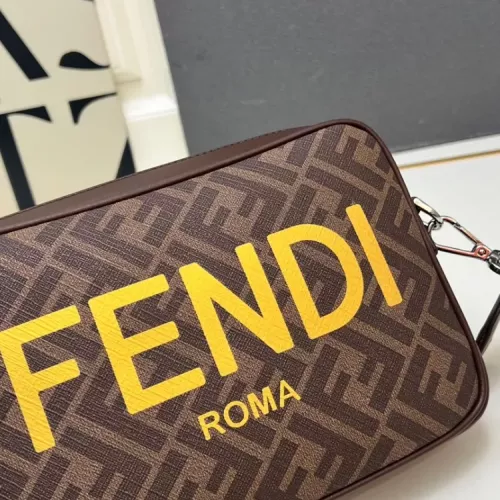 Replica Fendi AAA Man Messenger Bags #1372529 $92.00 USD for Wholesale