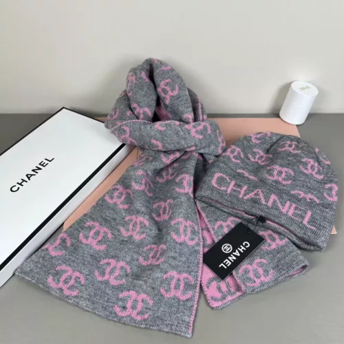 Replica Chanel Hat and Scarf Set #1372581 $42.00 USD for Wholesale