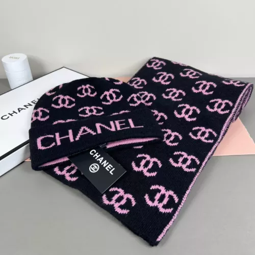 Chanel Hat and Scarf Set #1372582 $42.00 USD, Wholesale Replica Chanel Hat and Scarf and Glove Set
