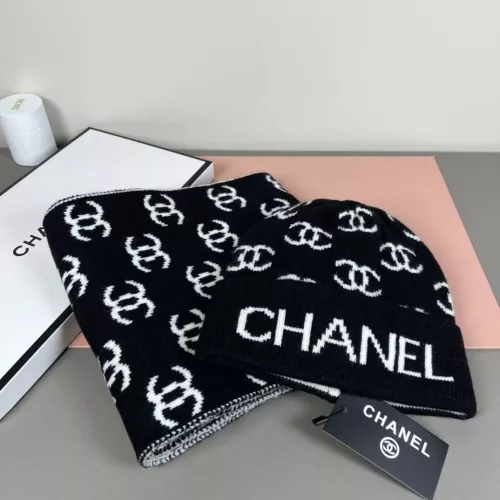 Replica Chanel Hat and Scarf Set #1372583 $42.00 USD for Wholesale