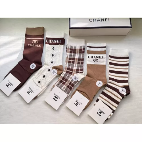 Replica Chanel Socks #1372589 $29.00 USD for Wholesale