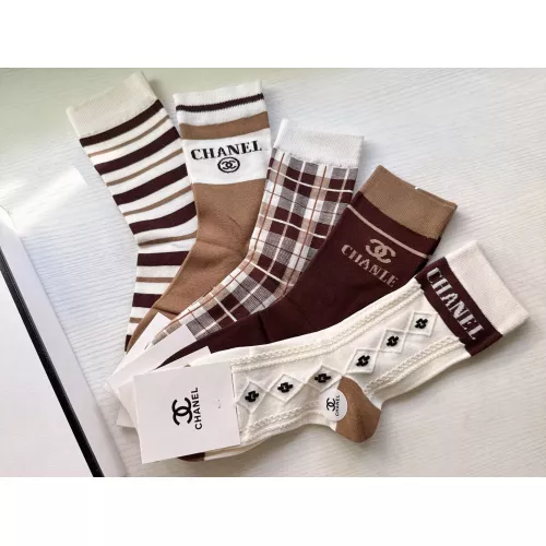 Replica Chanel Socks #1372589 $29.00 USD for Wholesale