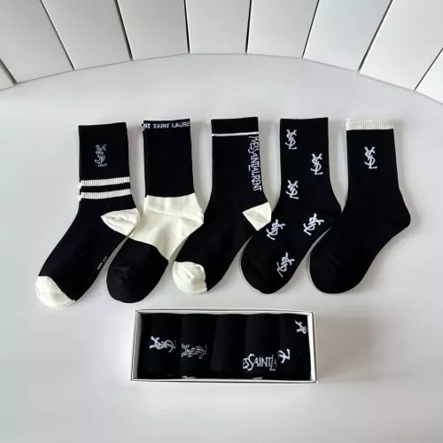 Yves Saint Laurent YSL Socks #1372592 $29.00 USD, Wholesale Replica Yves Saint Laurent YSL Socks