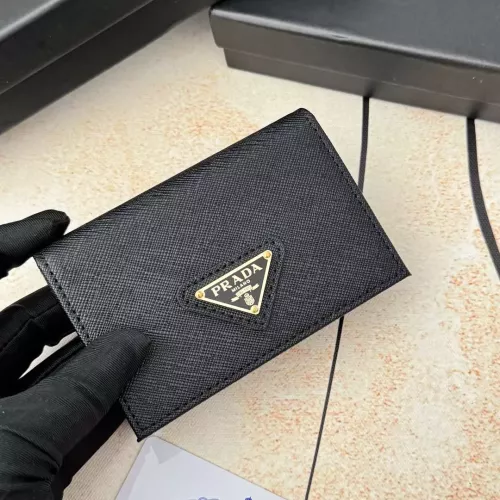 Prada Wallets In Black For Men #1372687 $34.00 USD, Wholesale Replica Prada Wallets