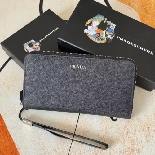 Prada Wallets For Men #1372732 $45.00 USD, Wholesale Replica Prada Wallets