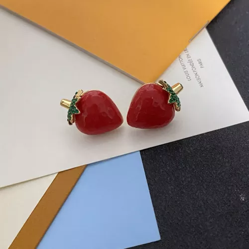 Louis Vuitton Earrings For Women #1372768 $34.00 USD, Wholesale Replica Louis Vuitton Earrings