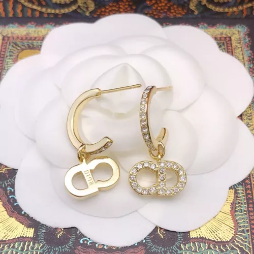 Replica Christian Dior Earrings For Women #1372769 $27.00 USD for Wholesale
