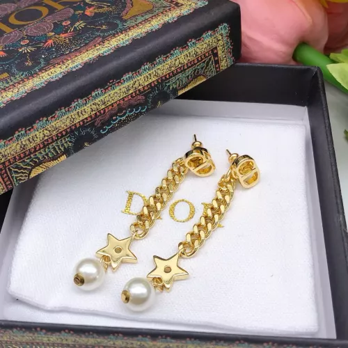 Replica Christian Dior Earrings For Women #1372771 $27.00 USD for Wholesale