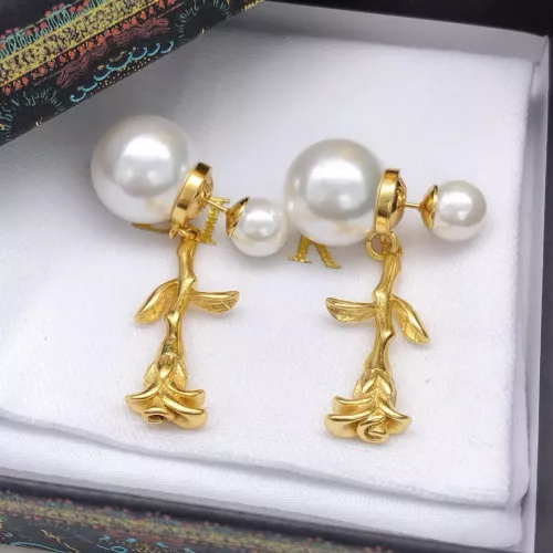 Christian Dior Earrings For Women #1372829 $27.00 USD, Wholesale Replica Christian Dior Earrings