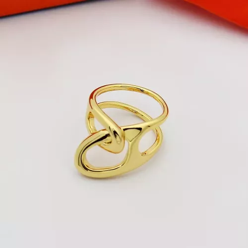 Hermes Rings In Gold For Unisex #1372849 $25.00 USD, Wholesale Replica Hermes Rings