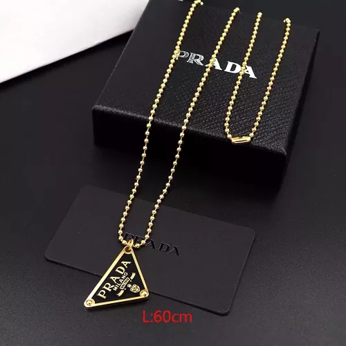 Prada Necklaces #1372900 $25.00 USD, Wholesale Replica Prada Necklaces