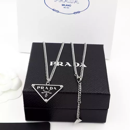 Prada Necklaces #1372901 $25.00 USD, Wholesale Replica Prada Necklaces
