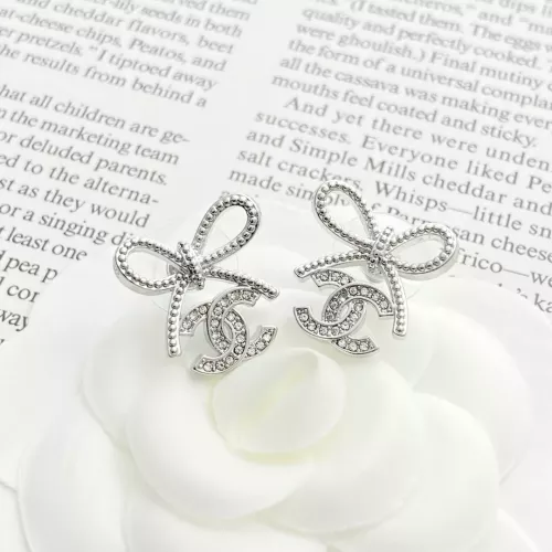 Replica Chanel Earrings For Women #1373043 $25.00 USD for Wholesale