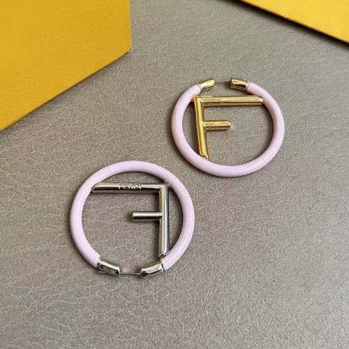 Fendi Earrings For Women #1373077 $34.00 USD, Wholesale Replica Fendi Earrings