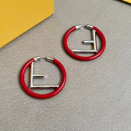Fendi Earrings For Women #1373078 $34.00 USD, Wholesale Replica Fendi Earrings