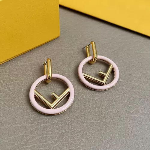 Fendi Earrings For Women #1373079 $34.00 USD, Wholesale Replica Fendi Earrings
