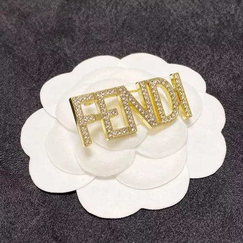 Fendi Brooches For Women #1373115 $25.00 USD, Wholesale Replica Fendi Brooches