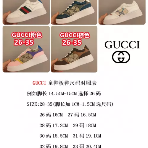 Replica Gucci Kids' Shoes For Kids #1373207 $68.00 USD for Wholesale