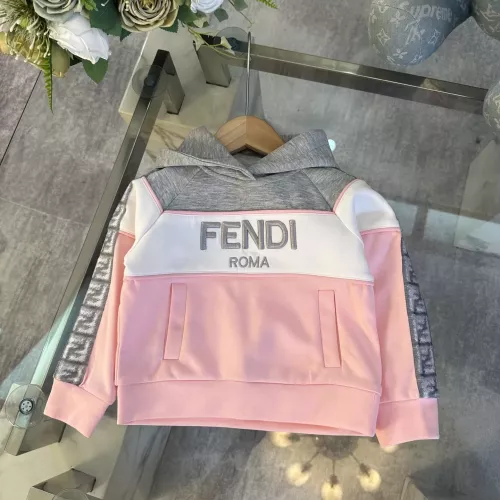 Replica Fendi Tracksuits Long Sleeved For Kids #1373237 $102.00 USD for Wholesale